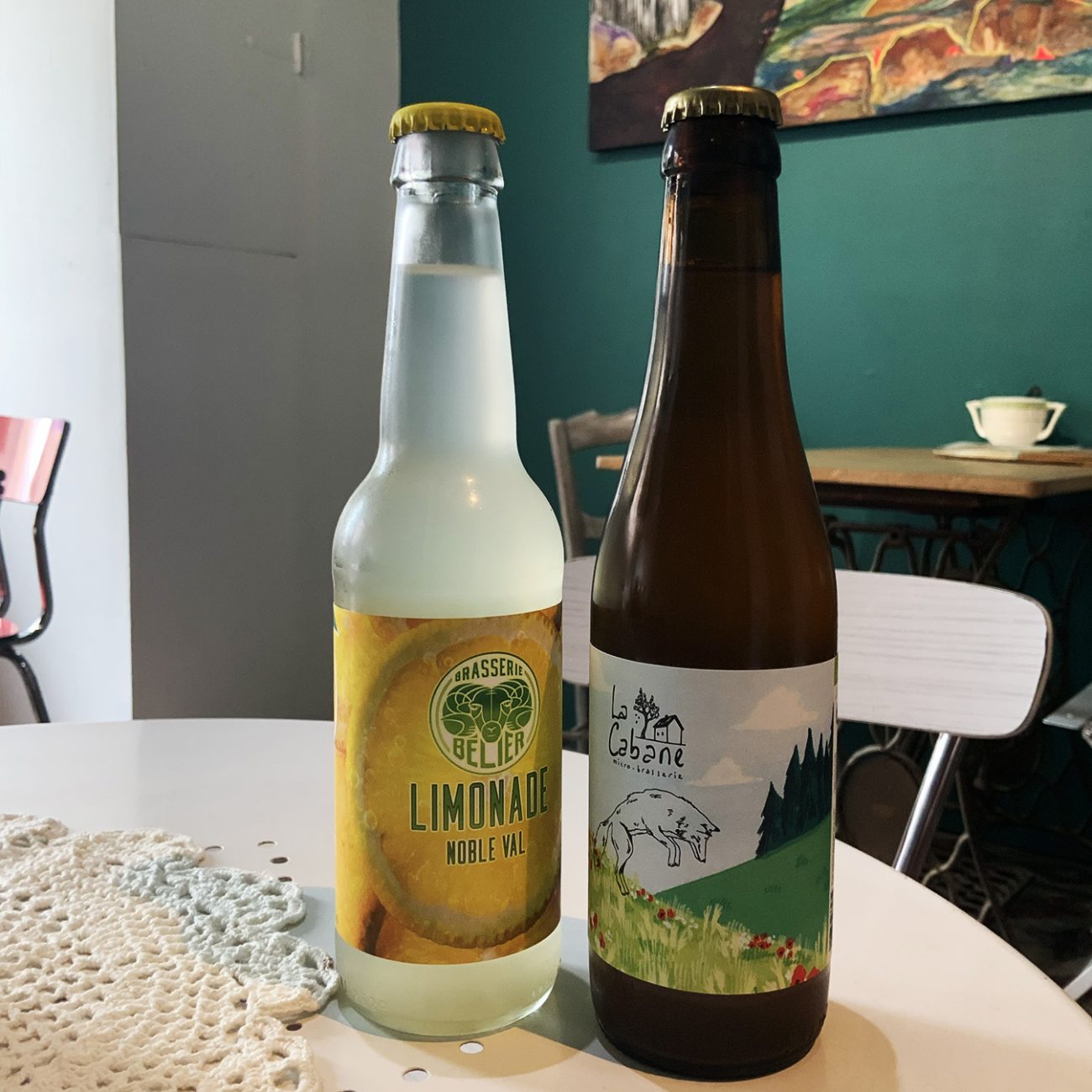 Limonade de la brasserie Belier à Saint-Antonin-Noble-Val
