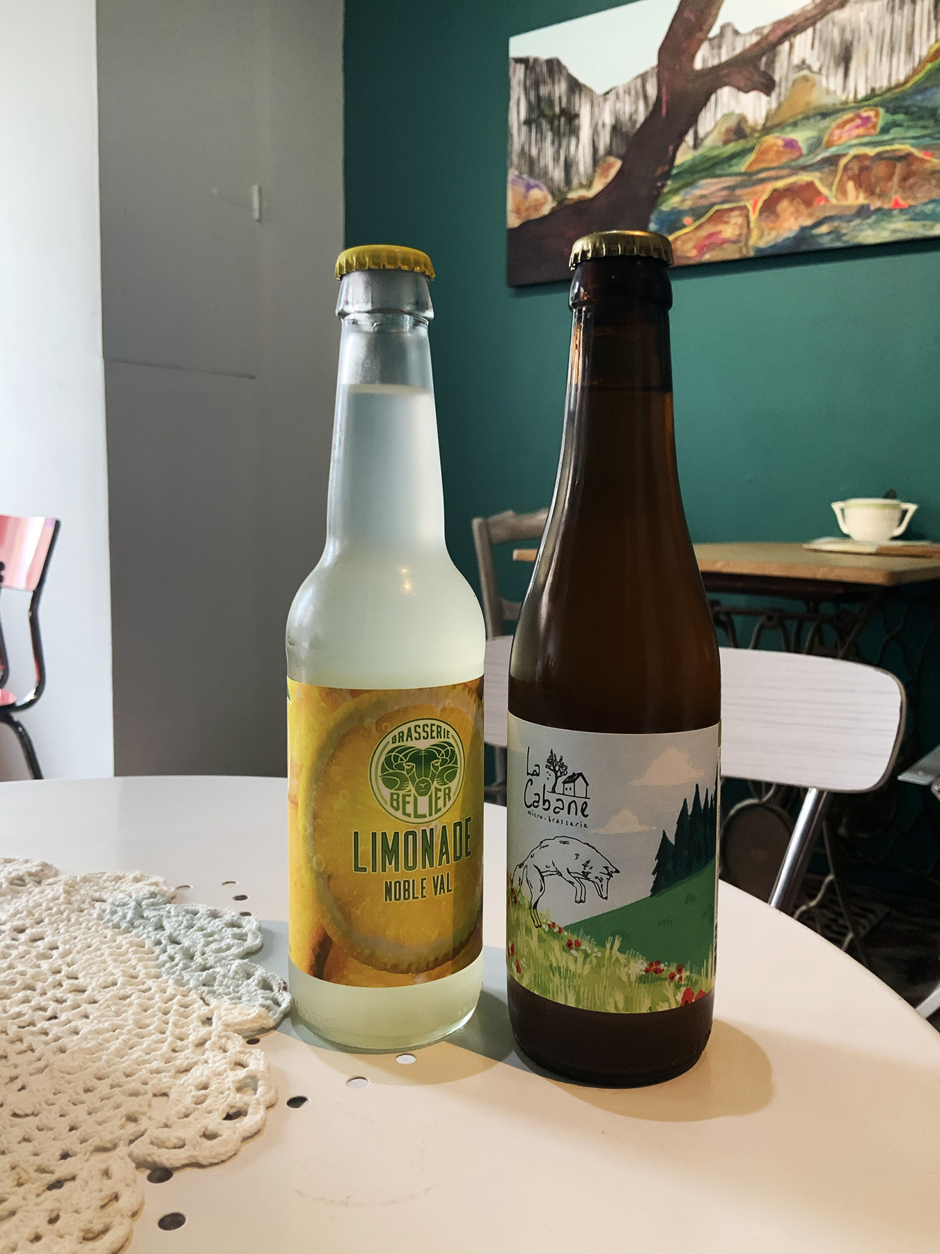 Limonade de la brasserie Belier à Saint-Antonin-Noble-Val