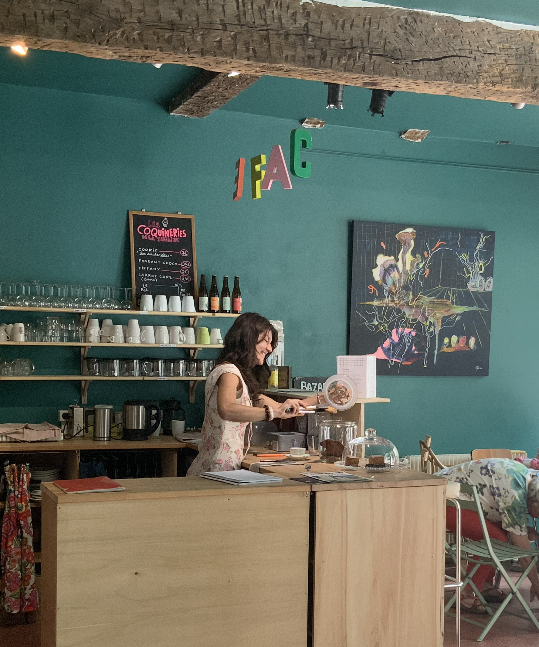Salle du café associatif Saint-Antonin-Noble-Val de Bazart