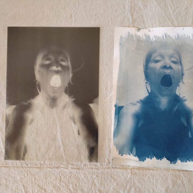 Atelier cyanotype